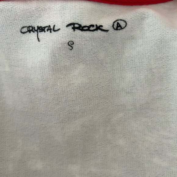 Christian Audigier crystal rock specialty foil rhinestone Track jacket SZ S - Picture 9 of 15